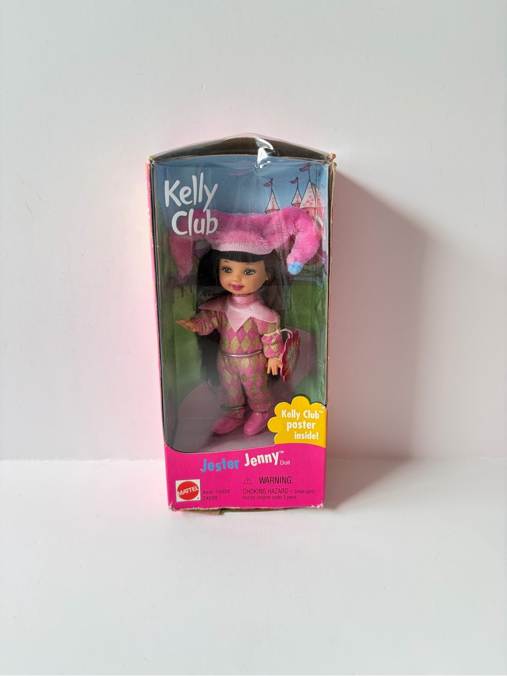 NIB Barbie Kelly Club Jester Jenny Doll